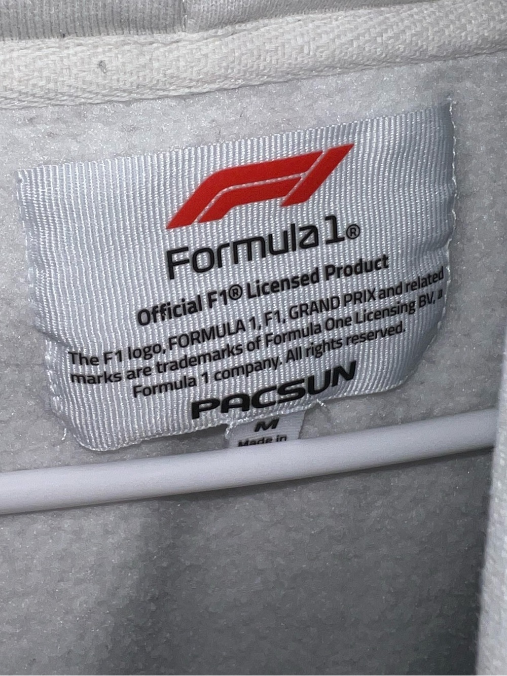 Formula 1 x Pacsun Monza Italy Il Tricolore Hoodie Size M - Picture 13 of 13